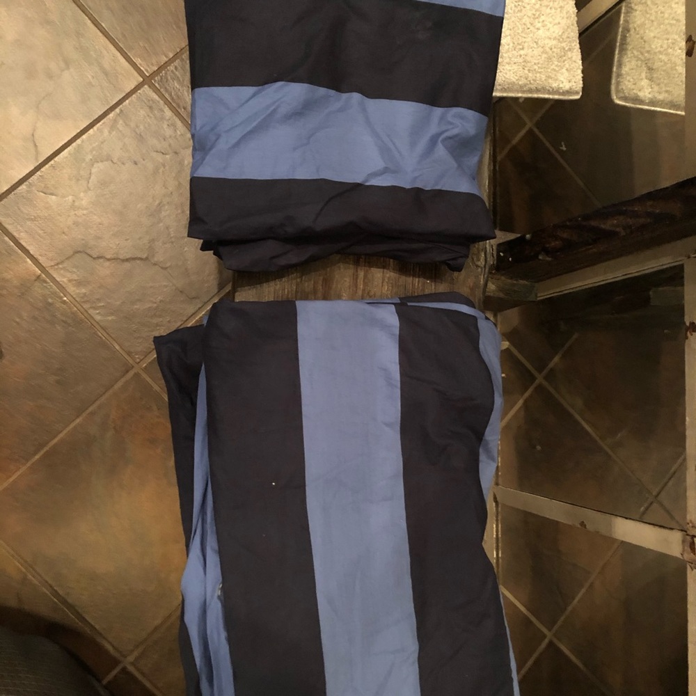 Pottery Barn teen duvet and sham